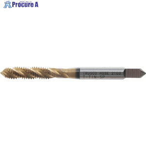 TRUSCO �`�^���R�[�e�B���O�X�p�C�����^�b�v M3X0.5 T-TIN-SP-M3X0.5 1�{ ��255-8516