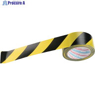 パイオラン 安全表示テープ 50mm×25m TT-06-YB 1巻 ▼325-1551