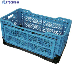 TRUSCO �܂肽���݃��b�V���R���e�i48L �u���[ TR-MPB48A-B 1�� ��412-7828