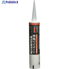 TRUSCO 【次回入荷9月上旬予定】変成シリコーン(ホワイト)333ml TRHS333-WH 1本 ▼551-1005