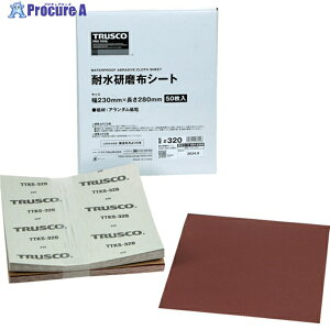 TRUSCO �V�[�g�y�[�p�[(�ϐ������z�V�[�g ���E�����p�^�C�v) #320 230X280mm(50����) TTKS-320 1�� ��664-6396