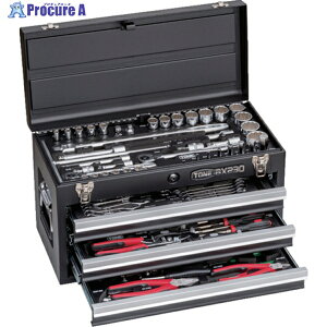 TONE �����p�H��Z�b�g �c�[���Z�b�g(�u���b�N�d�l) �Ԍ�508×���s232×����302mm TSXT950BK 1S ��829-2432 ���ԏ�n�� ��YA513