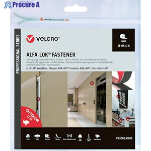 Velcro VELCRO[[R]]ALFA-LOK[[R]]t@Xi[ 25mm×3m  VEL-PS20022 1 250-3673