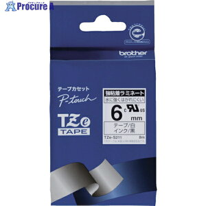 brother Tze�e�[�v ���S�� ������/���n/6mm TZE-S211 1�� ��384-6854