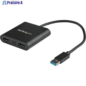 StarTech fBXvCA_v^[/USB-A - 2x HDMI/USB 3.0/Win̂ݑΉ USB32HD2 1 492-9741