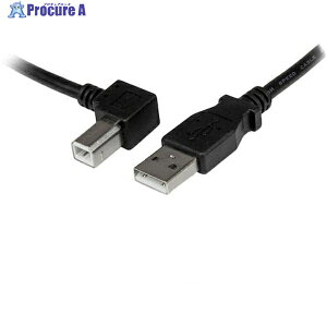 StarTech USB�P�[�u��/A-B/1m/USB 2.0/480Mbps/��L�^/�I�X�E�I�X/BK USBAB1ML 1�� ��492-9849