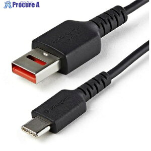 StarTech USB-C�P�[�u��/1m/�[�d��p/Type-C - Type-A/12W/�f�[�^�ʐM�@�\�J�b�g/�I�X-�I�X/�u���b�N USBSCHAC1M 1�� ��537-4257