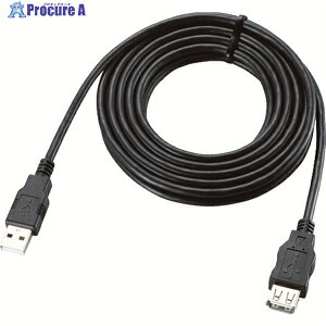 ELECOM EURoHSwߏGRUSB2.0P[u 3m ubN U2C-JE30BK 1{ 541-1157