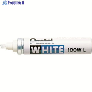 PENTEL �H�Ɨp�}�[�J�[ �z���C�g �ɑ� X100W-LD 1�{ ��000-9326
