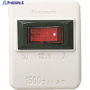 Panasonic �X�C�b�`�t�^�b�v �z���C�g WHS2001WP 1�� ��144-8350