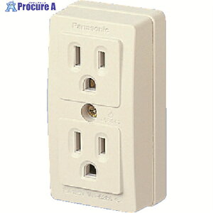 Panasonic �ڒn�_�u���R���Z���g(����[�q�t��) WK3004W 1�� ��158-0001 ��YA513