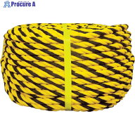 ユタカメイク ロープ 標識ロープ巻物 12φ×100m Y12-100 (12M/MX100M) 1巻 ▼355-4562