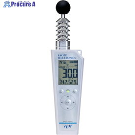 KEM 日本スポーツ協会推奨品 熱中症指標計 通信機能・メモリ機能付 熱中症指数表示範囲0.0〜50.0℃ WBGT-301PLUS 1個 ▼422-6006