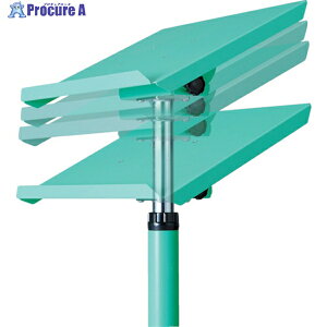 TRUSCO ���[�N�T�|�[�g�X�^���h ���b�N�@�\�t���~�^ �L���X�^�[�t �����O�O���[���F WS-2C-YG 1�� ��764-4531