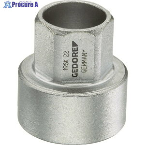 GEDORE �y���ؔp�ԁz �V���[�g�\�P�b�g 19SK 1/2 14mm 2225883 1�� ��855-8978