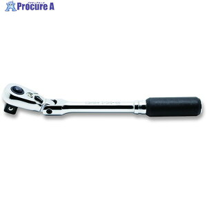 Ko-ken Z-EAL 3/8�h(9.5mm)SQ. �v�b�V���{�^������U�胉�`�F�b�g�n���h��(�X����) �S��160mm 2726ZB-3/8(L160) 1�� ��556-1031