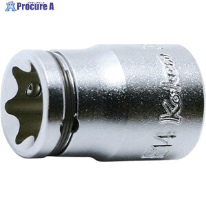 Ko-ken 9.5mm���� �g���N�X�i�b�g�O���b�v�\�P�b�g E12 3425-E12(2B) 1�� ��121-8321