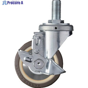 �n���}�[ �˂����ݎ� ���� �L���X�^�[ M20X2.5 �X�g�b�p�[�t �E���^����(�M�Y���E�x�A�����O��) 100mm ���׏d 413SA-UB100 1�� ��367-0368