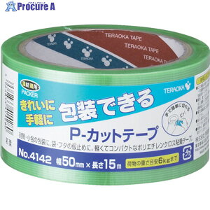 TERAOKA P-�J�b�g�e�[�v NO.4142 50mm×15M ��t 4142 LGR-50X15 1�� ��793-9752