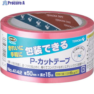 TERAOKA P-�J�b�g�e�[�v NO.4142 50mm×15M �s���N 4142 P-50X15 1�� ��793-9761