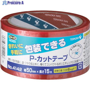 TERAOKA P-�J�b�g�e�[�v NO.4142 50mm×15M �� 4142 R-50X15 1�� ��793-9779