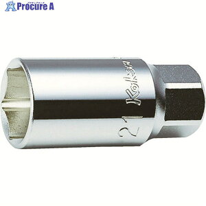 Ko-ken �z�C�[���i�b�g�p�����\�P�b�g �����p12.7mm �Ε�21mm 4300M-21(L60) 1�� ��811-7684