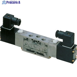 CKD �d���� �p�C���b�g��5�|�[�g�كZ���b�N�X�o���u 4F�V���[�Y 5.8C Rp3/8 AC100V 4F320-10-AC100V 1�� ��110-3393