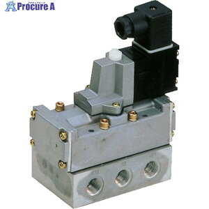 CKD �d���� �p�C���b�g��5�|�[�g�كZ���b�N�X�o���u 4F�V���[�Y 18C Rc1/2 AC100V 4F610-15-AC100V 1�� ��110-3636