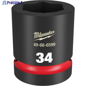 milwaukee SHOCKWAVE IMPACT DUTY �C���p�N�g�\�P�b�g 1�C���`(25.4mm)�p 34mm 49-66-6599 1�� ��571-7131