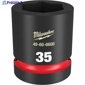 milwaukee SHOCKWAVE IMPACT DUTY �C���p�N�g�\�P�b�g 1�C���`(25.4mm)�p 35mm 49-66-6600 1�� ��571-7227