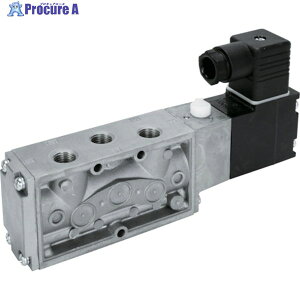 CKD �d���� �p�C���b�g��5�|�[�g�كZ���b�N�X�o���u 4F�V���[�Y 3.9C Rp3/8 DC24V 4F310-10-DC24V 1�� ��580-6704