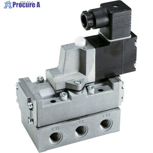 CKD �d���� �p�C���b�g��5�|�[�g�كZ���b�N�X�o���u 4F�V���[�Y 5C Rc1/4 DC24V 4F410-08-DC24V 1�� ��580-6780