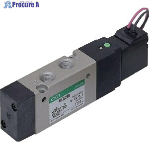 CKD �d���� �p�C���b�g��5�|�[�g�كZ���b�N�X�o���u 4K�V���[�Y 5.6C Rc1/4 DC24V 4KA310-08-DC24V 1�� ��580-7344