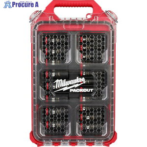 milwaukee SHOCKWAVE IMPACT DUTY �f�B�[�v�C���p�N�g�\�P�b�g 3/8�C���`(9.5mm)�p 19PCS PACKOUT�Z�b�g 49-66-6801 1�� ��582-5089