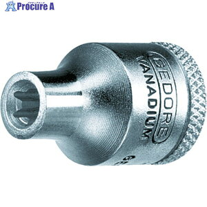 GEDORE �y���ؔp�ԁz �\�P�b�g 1/4 E�^�g���N�X E5 TX20 6187640 1�� ��114-5574