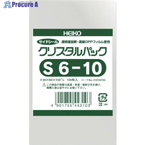 HEIKO OPP e[vȂ NX^pbN S6-10 100 6750700 S6-10 1 856-2677