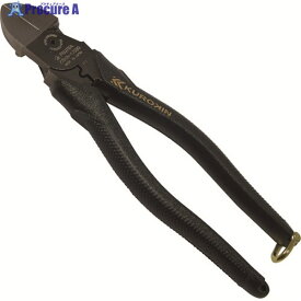 フジ矢 電工名人偏芯薄刃ニッパ(黒金) 7700N-175BG 1丁 ▼195-0093