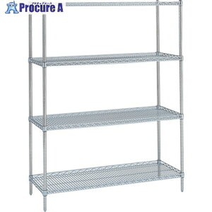 ERECTA �X�[�p�[�V���[�Y�E�T�C�h�A�b�v�V�F���t �Ԍ�758mm×���s613mm×����1587mm(P) DB�� 4�i LU760P1590N4 1�� ����348-5181 �y�����s�x���ρz