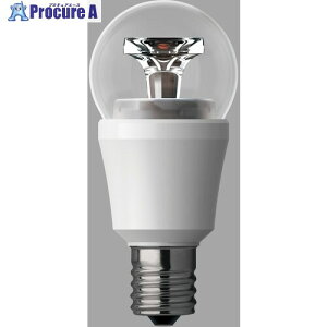 Panasonic LED�d�� E17 �N���A�d�� LDA3LE17C2 1�� ����724-1369 �y�����s�x���ρz