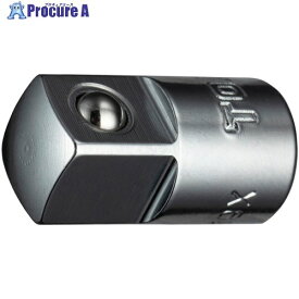 TONE ソケットアダプター 差込角6.35/9.5mm 全長23.0mm 38 1個 ▼120-8594 ●YA513