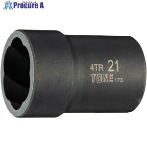 TONE �g���l�[�h�\�P�b�g 21mm 4TR-21 1�� ��310-9950 ��YA513