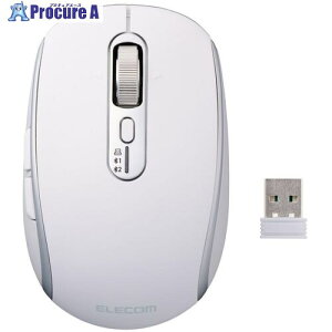 ELECOM �}�E�X ���� Bluetooth �}���`�y�A�����O �[�d�� M �É� �`���g�z�C�[���t �z���C�g M-PN10MBMSWH 1�� ����715-9694