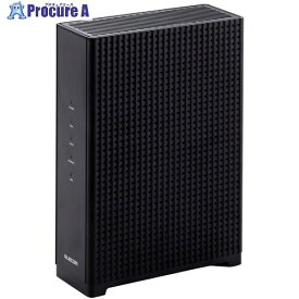 【予約注文】ELECOM 無線LANルーター親機 Wi-Fi7 5765＋1376Mbps WAN10G F-Secure EasyMesh対応 WRC-BE72XSD-B 1台 ■▼715-9728 【メーカー欠品中：次回納期5月下旬以降（5/8）】