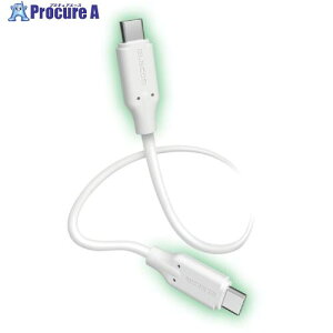ELECOM USB-A to USB Type-C�P�[�u�� �V���R�� �u���[�J�[���� �ő�100W 2.0m �z���C�g MPA-CC5PTSS20WH 1�{ ����715-9744