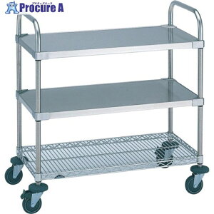 ERECTA �X�e�����X�G���N�^�[�E�J�[�g UTT�J�[�g2�^ ��100 �Ԍ�606mm×���s461mm×����963mm �I�[��SUS �X�e�����X�e�[�p�[�^�C�v 3SUTT02S 1�� ����347-6017 �y�����s�x���ρz