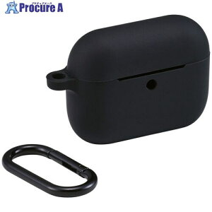ELECOM AirPods Pro 3�Ή��V���R���P�[�X �J���r�i�t �u���b�N AVA-AP07SCBK 1�� ����713-6078