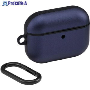 ELECOM AirPods Pro 3�Ή��\�t�g���U�[�P�[�X �J���r�i�t�� �l�C�r�[ AVA-AP07PLCNV 1�� ����715-9730