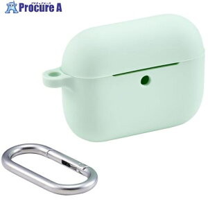 ELECOM AirPods Pro 3�Ή��V���R���P�[�X �J���r�i�t �O���[�� AVA-AP07SCGN 1�� ����715-9761