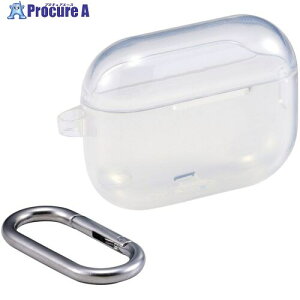 ELECOM AirPods Pro 3�Ή��\�t�g�P�[�X �J���r�i�t �N���A AVA-AP07UCCR 1�� ����715-9762