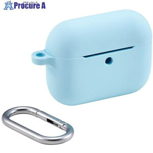 ELECOM AirPods Pro 3�Ή��V���R���P�[�X �J���r�i�t �u���[ AVA-AP07SCBU 1�� ����715-9780